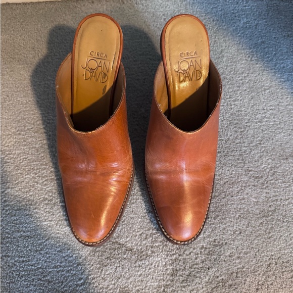 Brown Leather Mules - Picture 5 of 7